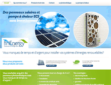 Tablet Screenshot of finenergy.be